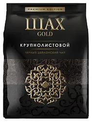 Чай ШАХ Голд крупнолистовой черный м/у 400г