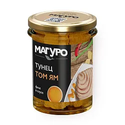 Тунец МАГУРО Том Ям филе в соусе ст/б 200г