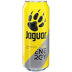 Энергетический напиток ЯГУАР Вайлд Энерджи ж/б 0.45л