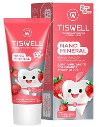 Зубная паста детская ТИСВЕЛЛ Клубничный пломбир с 2 лет 60г