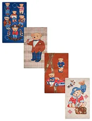 Полотенце кухонное Мишки рогожка 60*35см арт.1095