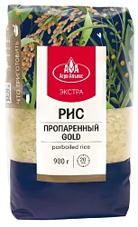 Рис АГРО-АЛЬЯНС Голд пропаренный м/у 500г