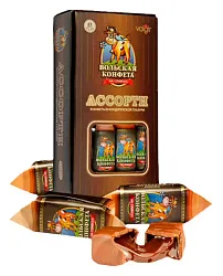Конфеты ВОЛЬСКИЙ КОНДИТЕР Коровка ассорти 300г