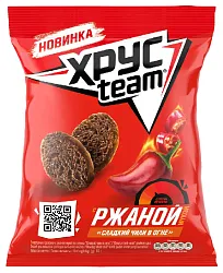 Сухарики ХРУСТИМ с ржаной мукой сладкий чили в огне 60г