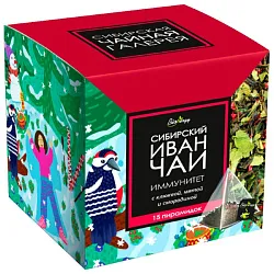 Чайный напиток БИОНЕРДЖИ Иван-чай Иммунитет 15пак