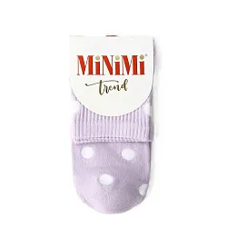 Носки женские МИНИМИ Тренд укороченные лиловые р.39-41