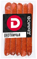 Колбаски ДЫМОВ Охотничья экспедиция п/к 240г