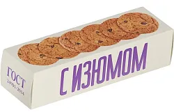 Печенье ПОЛЕТ Овсяное с изюмом 250г