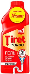 Гель ТИРЕТ Турбо для растворения загрязнений канализации 500мл