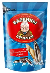 Семечки БАБКИНЫ полосатые соленые 240г