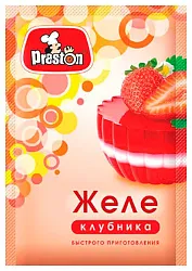 Желе ПРЕСТОН с ароматом клубники м/у 50г