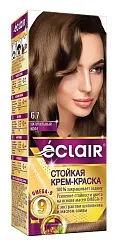 Краска для волос ЭКЛАИР Омега-9 Натуральный кофе №6.7