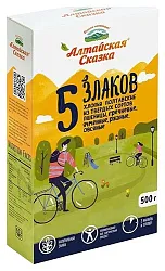 Хлопья АЛТАЙСКАЯ СКАЗКА 5 злаков карт/уп 500г