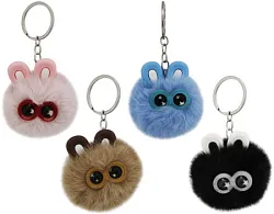 Игрушка мягкая ТАМ ТАМ Зайчик кругляш микс 6см