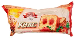 Кекс РУССКИЙ БИСКВИТ клубничный 225г