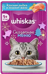 Корм для кошек ВИСКАС Сказачное меню красная рыбка желе 75г