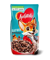 Завтрак ЛЮБЯТОВО Шарики шоколадные 200г