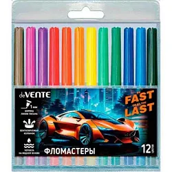 Фломастеры ДЕВЕНТЕ Фаст О Ласт 12цв арт.5081528