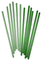 Трубочки для коктейля СФЕРА Камуфляж бумажные 12шт арт.2-0140