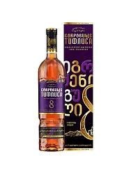 Коньяк СОКРОВИЩЕ ТИФЛИСА 8 лет 40% ПК 0.5л