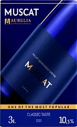 Плодовый напиток АУРЕЛИЯ Мускат белое п/сл 10.5% т/пак 1л