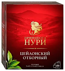 Чай НУРИ Отборный с/я 100пак
