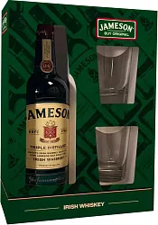 Виски ДЖЕМЕСОН 40% ПК 0.7л+2 стакана