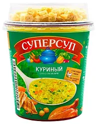 Суперсуп РУССКИЙ ПРОДУКТ Куриный с гренками 40г