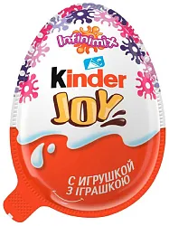 Яйцо шоколадное КИНДЕР Джой для девочек 20г