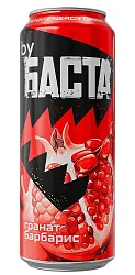 Энергетический напиток БАСТА гранат барбарис ж/б 0.45л