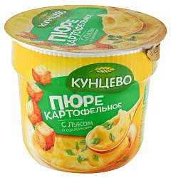 Картофельное пюре б/п КУНЦЕВО с луком и сухариками 40г