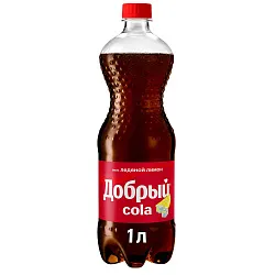 Газ.напиток ДОБРЫЙ Кола Ледяной лимон 1л