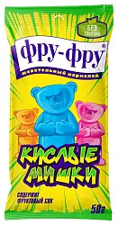 Жевательный мармелад СЛАДКАЯ СКАЗКА Фру-Фру Кислые мишки 50г
