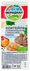 Коктейль МЕРИДИАН Мехико из морепродуктов с пряностями 200г