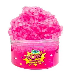 Слайм ВОВ с шариками розовый 150г