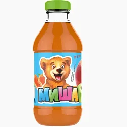Нектар МИША морковь яблоко персик ст/б 0.33л