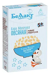 Каша БЕЛЛАКТ овсяная молочная бзмж карт/уп 200г