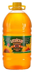 Масло подсолнечное АЛТАЙСКОЕ нерафинир 1сорт 5л