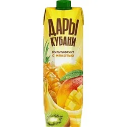 Нектар ДАРЫ КУБАНИ Мультифрукт 0.95л