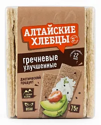 Хлебцы СЛАЙС Гречневые 75г