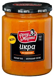 Икра ФРАУ МАРТА из кабачков ст/б 430г