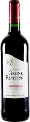 Вино ШАТО ГРАН РУССО Бордо красное сух 13-13.5% ст/б 0.75л