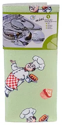 Салфетка для сушки посуды микрофибра 30*38см арт.524522
