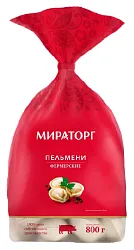 Пельмени МИРАТОРГ Фермерские 800г