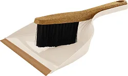 Щетка-сметка ВУД с совком цвет сливочный арт.SC551610000