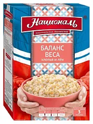 Хлопья НАЦИОНАЛЬ Баланс веса карт/уп 240г