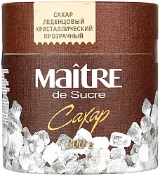 Сахар МЭТР Леденцовый прозрачный карт/уп 300г