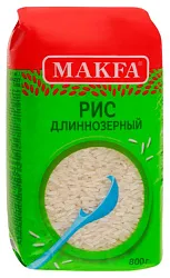Рис МАКФА длиннозерный м/у 800г