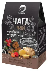 Чайный напиток АЛТЭЯ Чага с имбирем и шиповником 80г