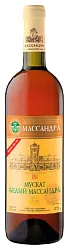 Вино МАССАНДРА Мускат белое сл 16% ст/б 0.75л